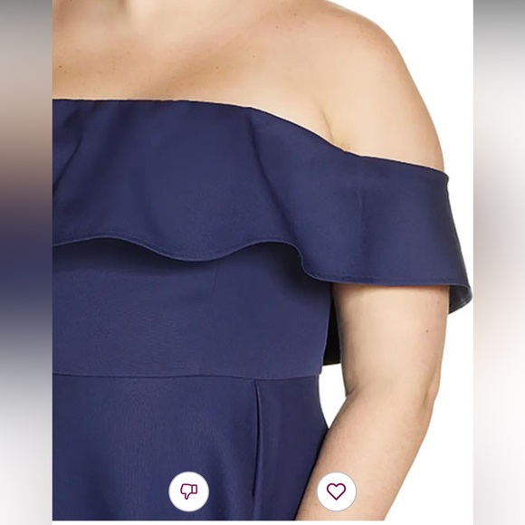 Chi Chi London Yazmina Asymmetric Hem Bardot Dress - Picture 3 of 13